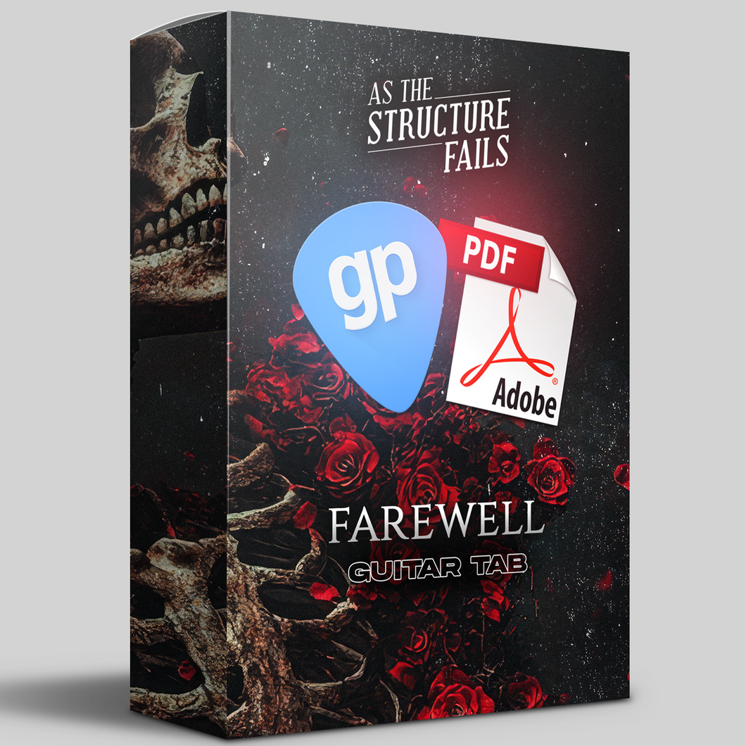 NEW Farewell - Guitar Tab