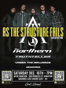 ATSF Live in Kingston - Saturday, December 16th