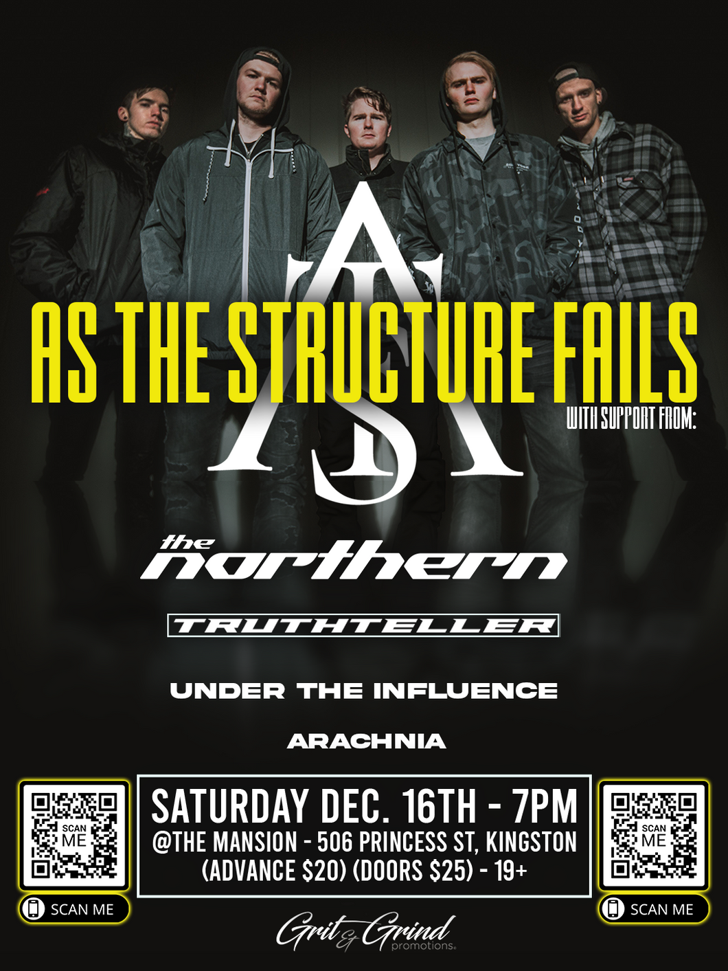ATSF Live in Kingston - Saturday, December 16th