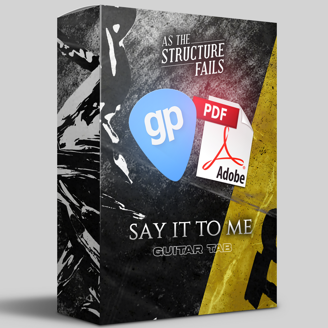 NEW Say It To Me - Guitar Tab